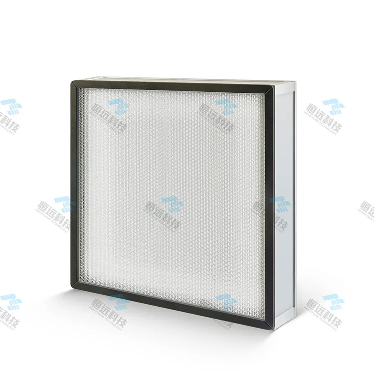 Vysoce účinný vzduchový filtr bez přepážky