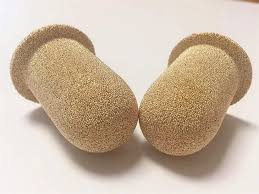 Sintrovaná filtrační vložka s měděným práškem